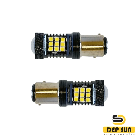 LED lamp P21/4w 3030 laser 24s 12v