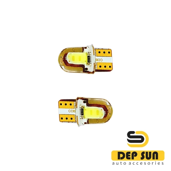 LED T10 w5w silicone cob (2 sides) 4s 12v