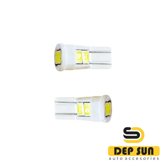 LED լամպ T10 w5w կերամիկական (3 կողմ) 6s 12v