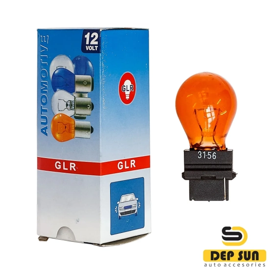Incandescent bulb 3156 WY27w amber No mark