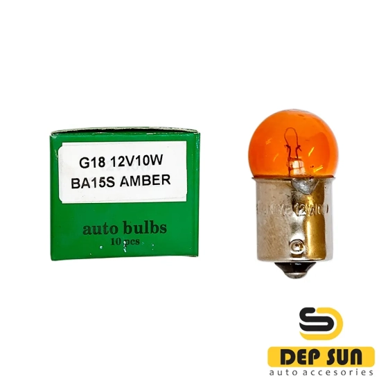 Շիկացման լամպ RY10w ba15s amber No mark