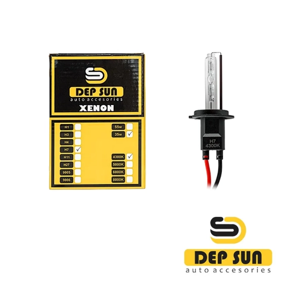 Ксеноновые лампы Depsun H7 4300K 35w