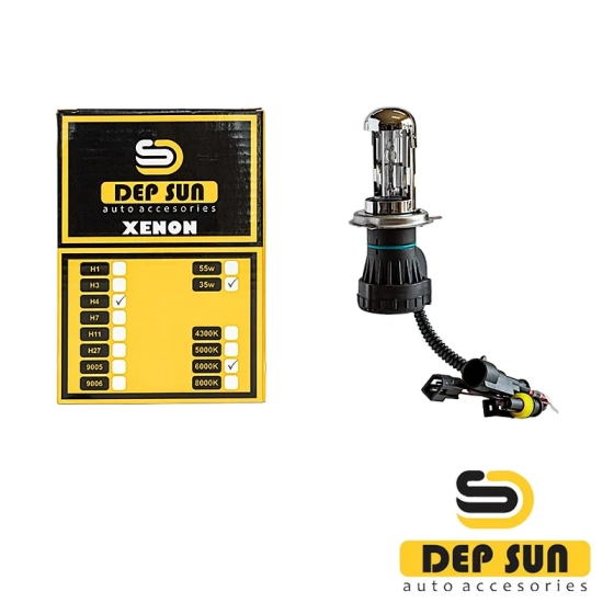 Xenon lamps Depsun H4 6000K 35w