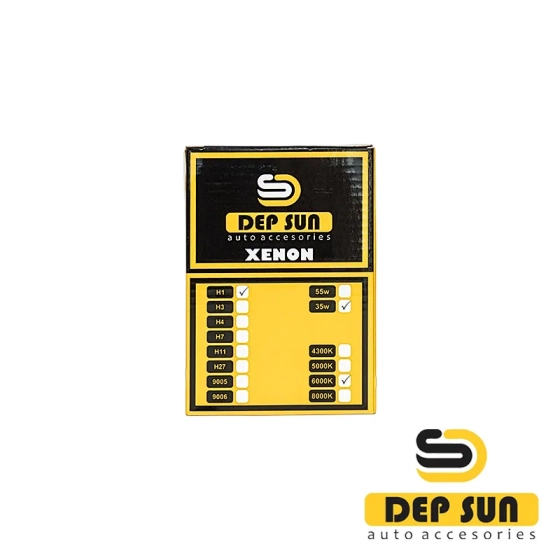 Ксеноновые лампы Depsun H1 6000K 35w