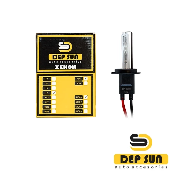 Քսենոնային լամպեր Depsun H7 4300K ​​55w