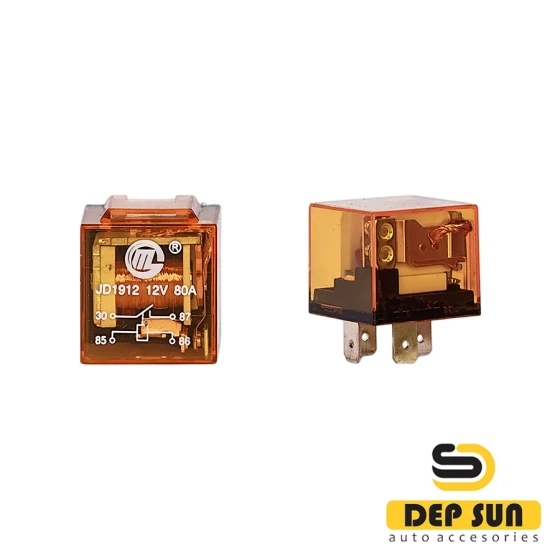 Реле универсальное для автомобиля  80a 2x 4-контактное GM