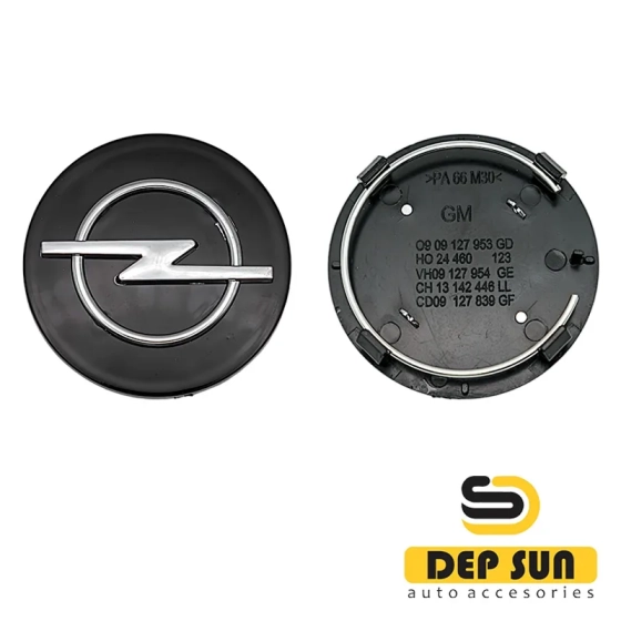 центральный колпак на колесо OPEL черный 64mm