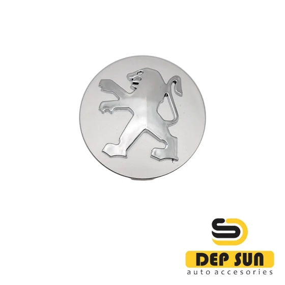 центральный колпак на колесо  Peugeot серый