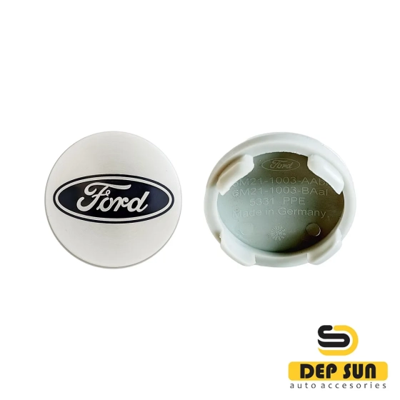 центральный колпак на колесо FORD серебристый