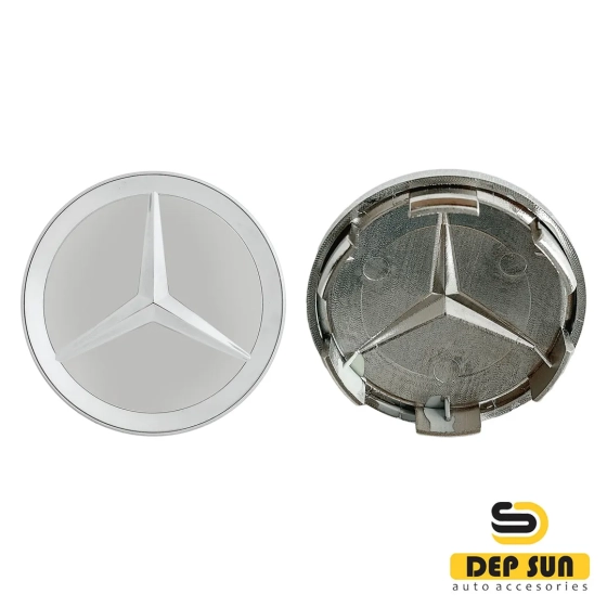 центральный колпак на колесоmercedes никель 75mm