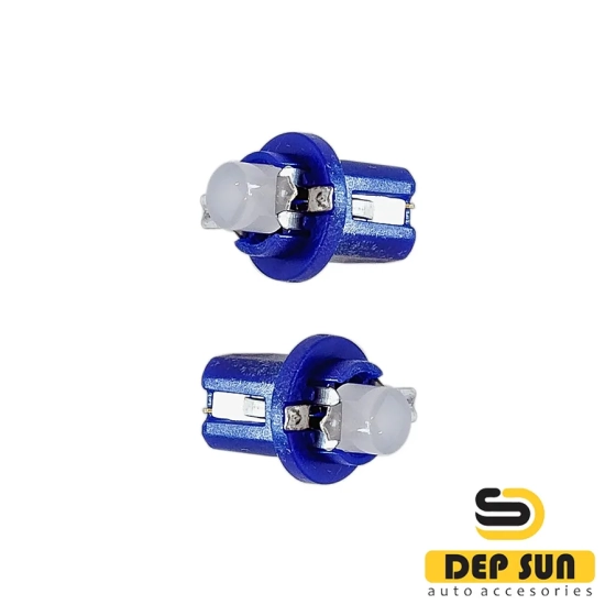 LED lamp MF2 (b8,5d) color blue, COB 1s 12v
