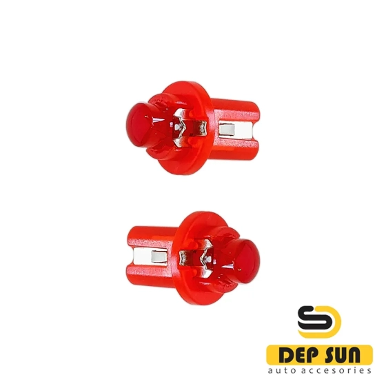 LED lamp MF2 (b8,5d) color red, COB 1s 12v