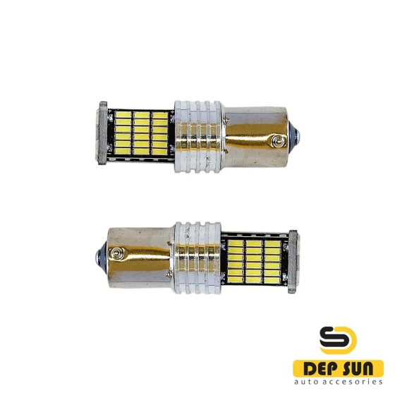 LED լամպ P21w (R10W) 4014 (3 կողմ) 45s 12v