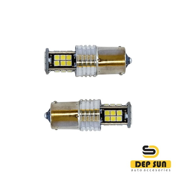 Светодиодная лампа P21w (R10W) 4014 (5 сторон) 24s 12v