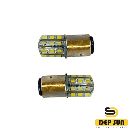 LED լամպ P21/5w 2835 սիլիկոնե (8 կողմ) 24s 12v