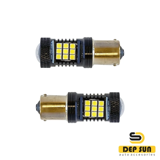 LED lamp P21w (R10W) 3030 laser 24s 12v