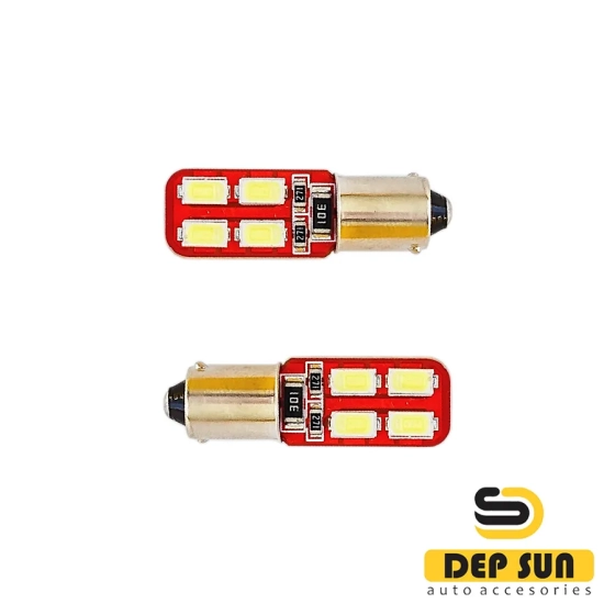 LED lamp T4W(BA9S) 5630 H10W canbus (2 sides) 8s 12v