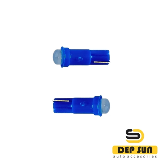 LED լամպ T5 (W1,2W), կապույտ, COB 1s 12v