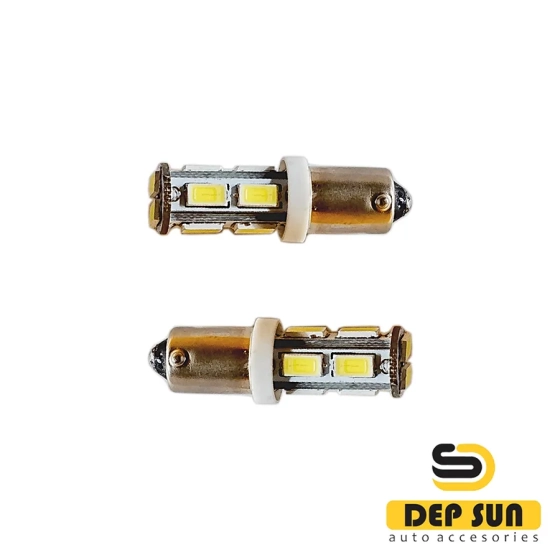 LED lamp T4W(BA9S) fiber, 5630 (3 sides) 14s 12v