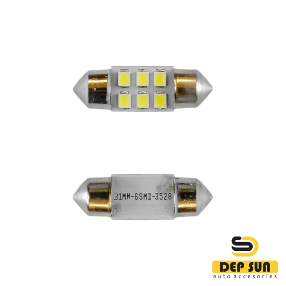 Светодиодная (софитная) лампа  c5w 1210 31mm 6s 12v