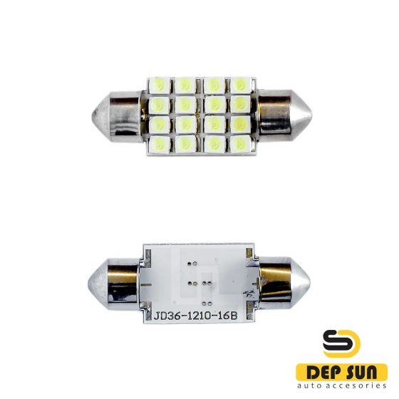 LED (սոֆիտ) լամպ c5w 1210 36mm 16s 12v