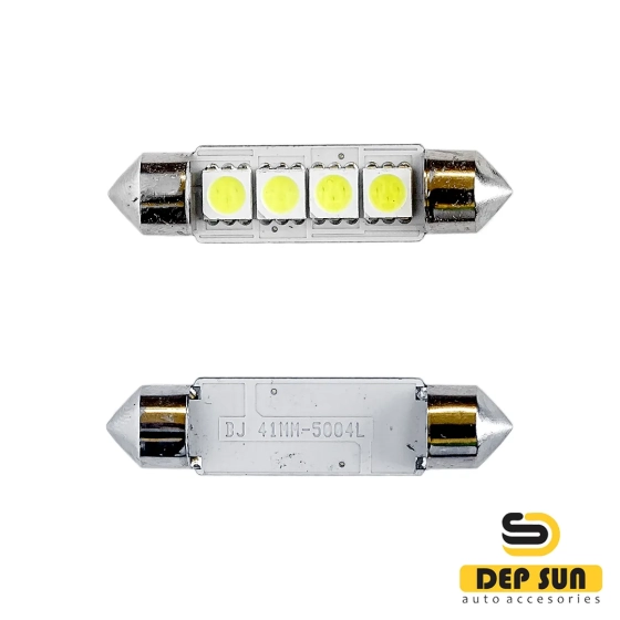 Светодиодная (софитная) лампа  c5w 5050 41mm 4s 12v