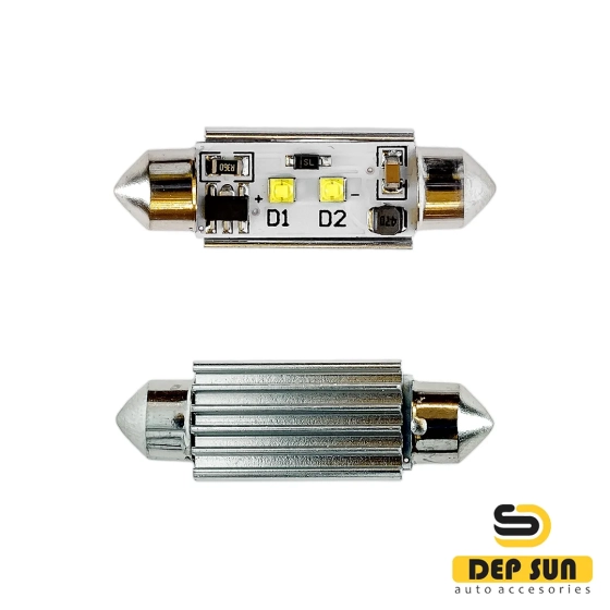 LED (soffit) lamp c5w 3030 canbus gree 39mm 2s 12v