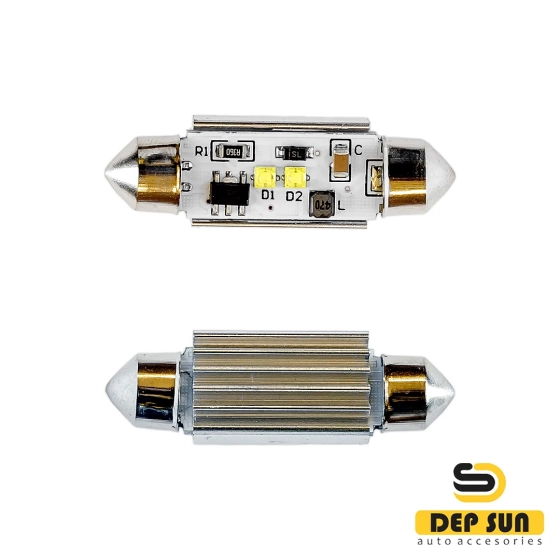 LED (soffit) lamp c5w 3030 canbus gree 41mm 2s 12v