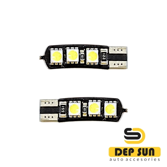 LED լամպ T10 w5w (2 կողմ) 3s 12v