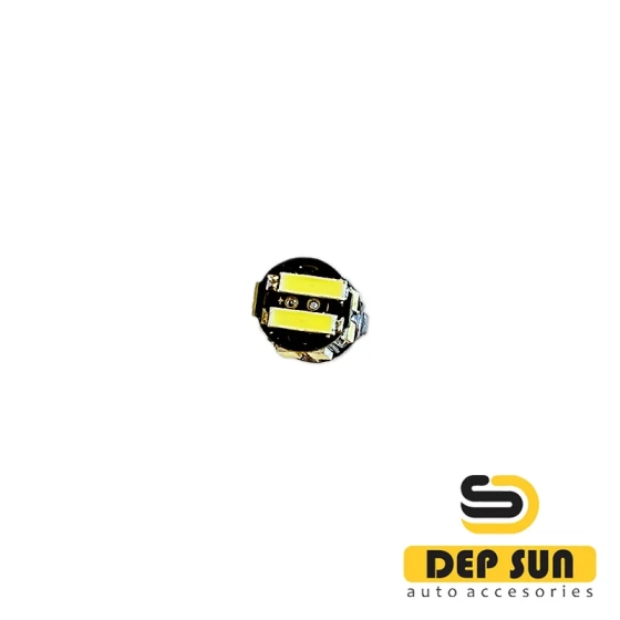 LED lamp T10 w5w (5 sides) fiber 10s 12v