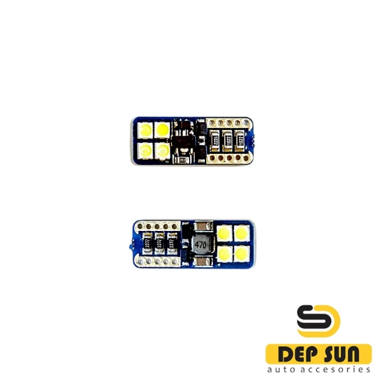 Led lamp T10 w5w canceller 8s 12v