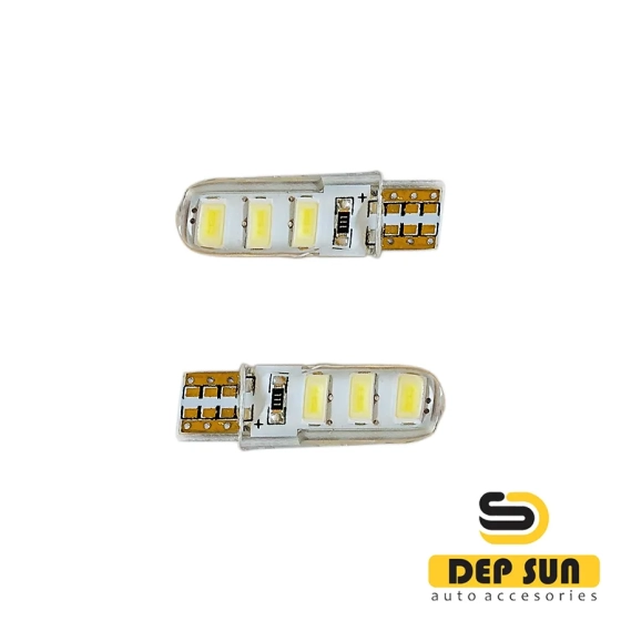 LED T10 w5w silicone (2 sides) 6s 12v