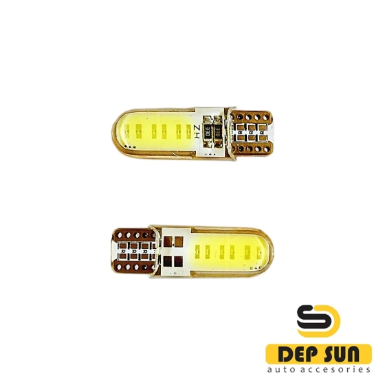 LED T10 w5w silicone cob (2 sides) 2s 12v