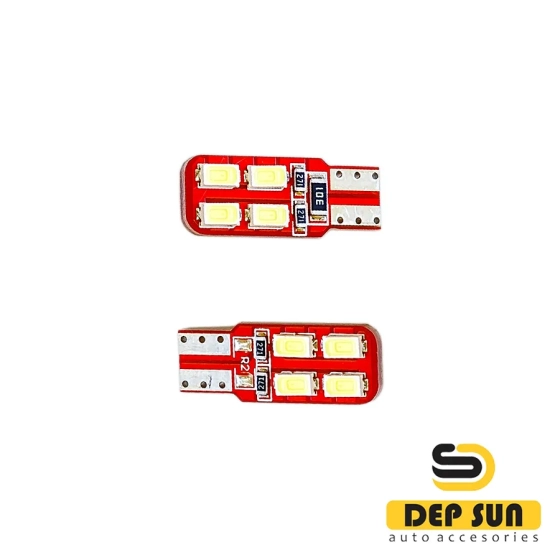 Светодиодная лампа T10 w5w безошибочный (2 сторон) 8s 12v