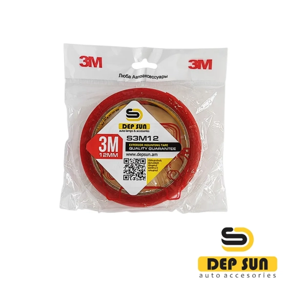3М Двухсторонний скотч 12мм