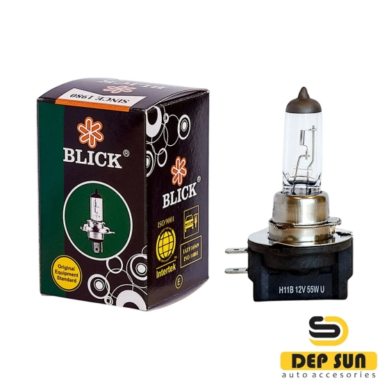 Halogen lamp H11B 55w blick