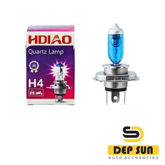 Հալոգեն լամպ H4 12V 60/55W P43T SUPER WHITE HDIAO