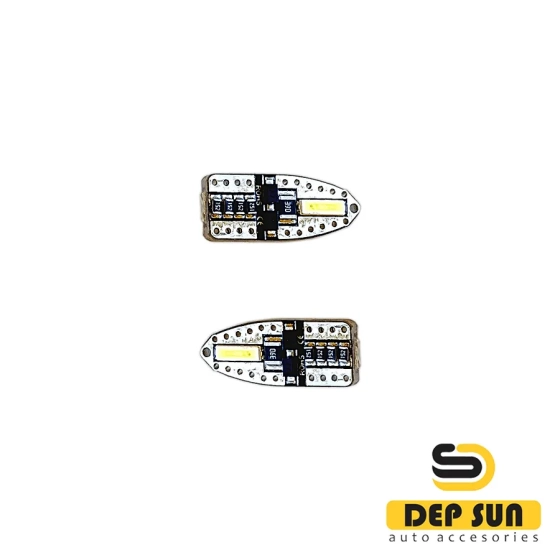 Led lamp T10 w5w canceller (2 sides) 2s 12v