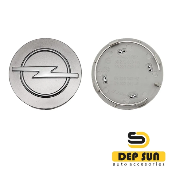 центральный колпак на колесо OPEL серебристый 60mm