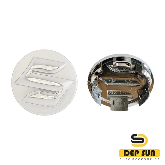 центральный колпак на колесо  Suzuki серебристый новый 58мм