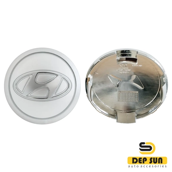 центральный колпак на колесо Hyundai серебристый  новый 65 мм