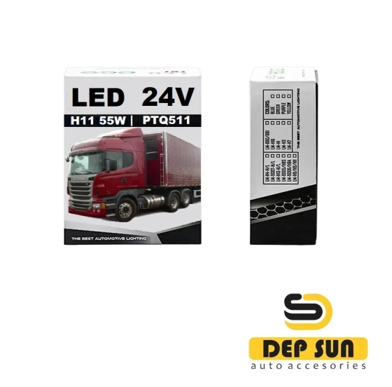 LED lamps Q5 Truck H11 55w 24v